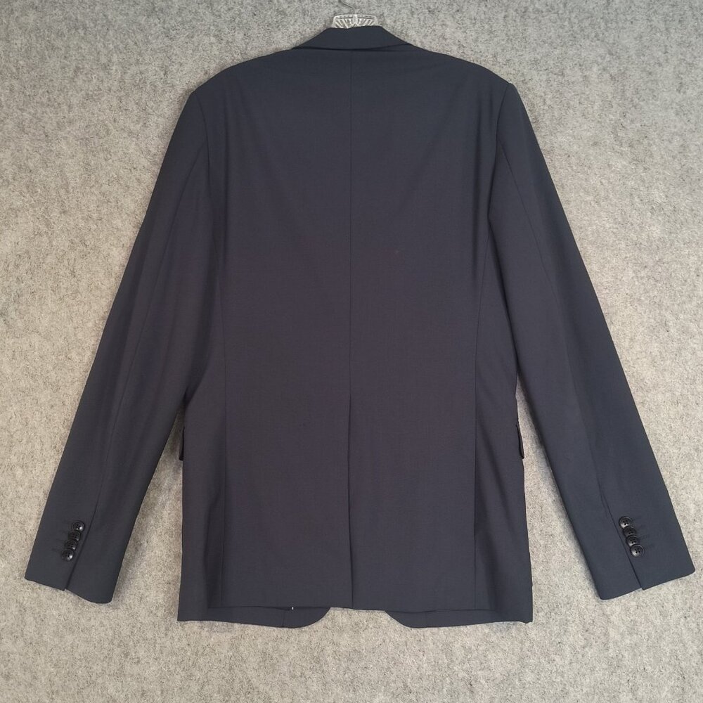 Theory Men's Blazer Suite Jacket Navy Blue Sz 36 Reg Wool Chambers Stretch $595 - Picture 9 of 14